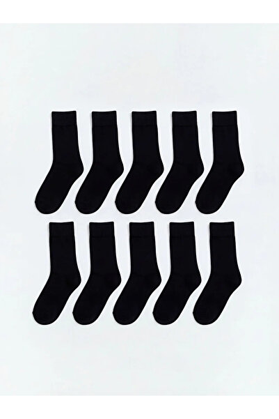 LC Waikiki Black Men's Socks 10 Pcs