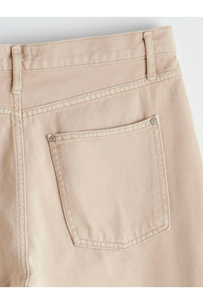 LC Waikiki Beige Standard Fit Gabardine Men's Trousers