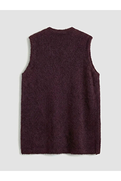 LC Waikiki Мърдюм V-образно деколте дамски плетен кардиган