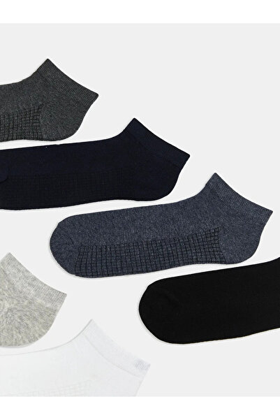 LC Waikiki Mixed Men's Booties Socks 7-Pack