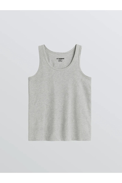 LC Waikiki Black Crew Neck Boys' Undershirt 2-Pack