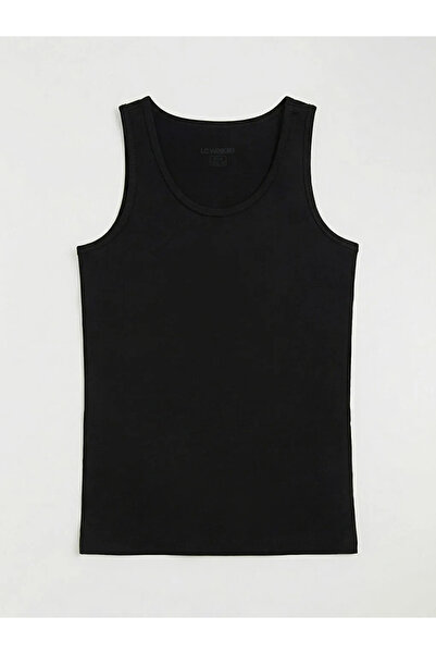 LC Waikiki Gray Crew Neck Boy's Undershirt Pack of 5