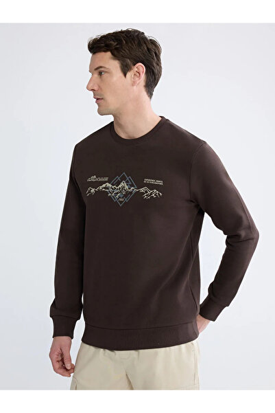 LC Waikiki Maro guler rotund cu imprimeu Hanorac pentru bărbați tricou