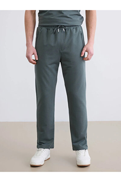 LC Waikiki Green Standard Fit Men's Sweatpants