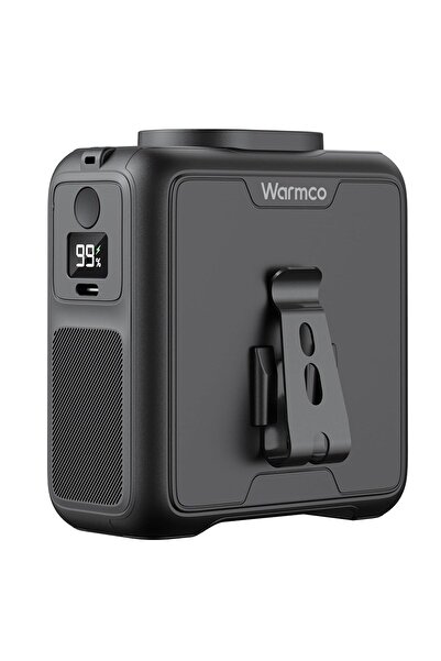 Amazon Ventilator portabil cu clips talie Warmco baterie 10000mAh 5 niveluri ...