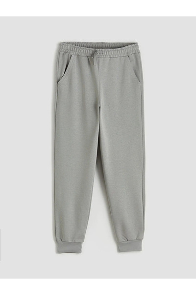 LC Waikiki Γκρι ελαστική μέση αγορίστικη φόρμα Jogger