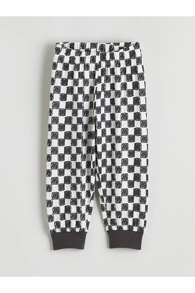 LC Waikiki Екру пижама за момчета с принт Hot Wheels