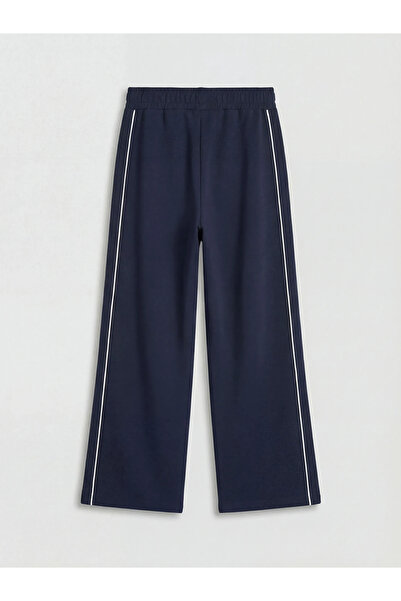 LC Waikiki Navy Blue Elastic Waist Soft Touch Women's Sweatpants