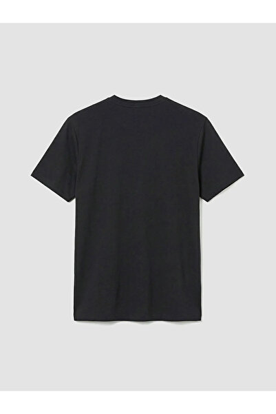 LC Waikiki Black Crew Neck Men's T-Shirt