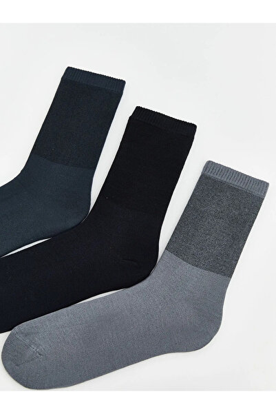 LC Waikiki Mixed Men's Socks 3-Piece Set