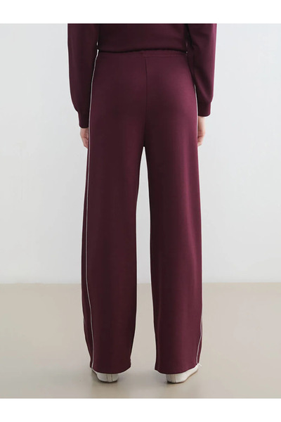 LC Waikiki Plum Elastic Waist Soft Touch Women's Sweatpants