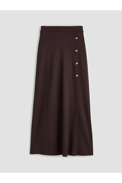 LC Waikiki Fusta maro în linie A cu talie elastică