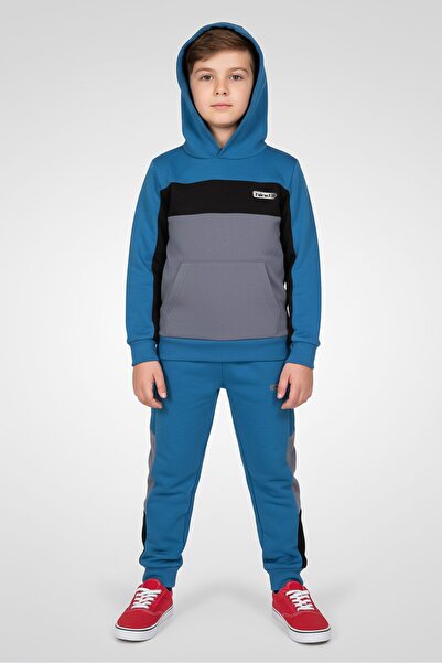 HIND Toddlers Boy 2 Pieces Long Sleeve Hooded Sweatshirt And Sweatpants Set, ...