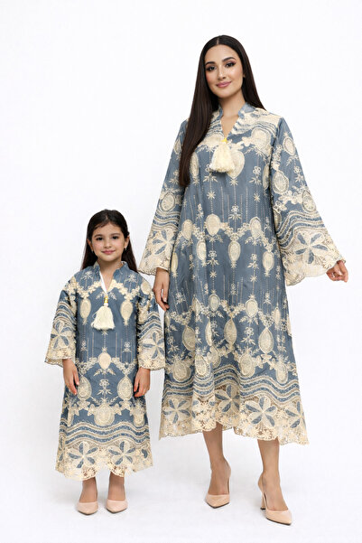 RONZA جلابية ام وبنت راقي