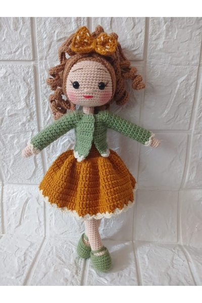 YUSUF TOKTAS TOYS CITY Toyscity Sonbahar Nazlı Bebek Amigurumi Örgü Oyuncak