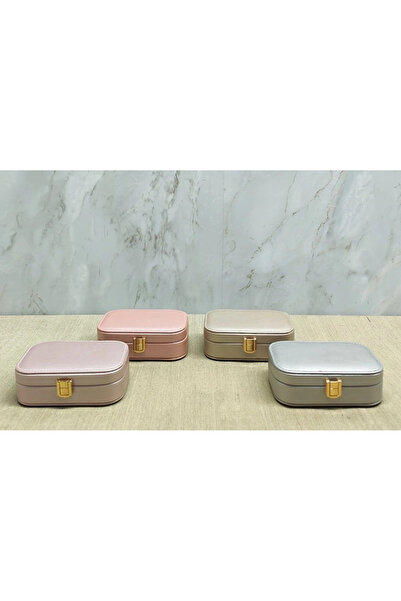 esplendor صندوق مكياج ومجوهرات مقاس 15×15 سم