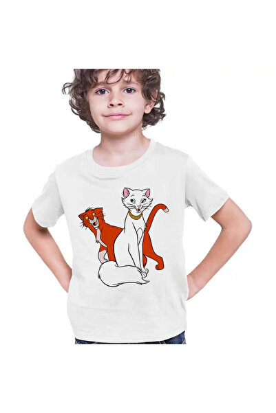 OEM Kids Boys' T-Shirt The Aristocrat Cats Duchess Omalley