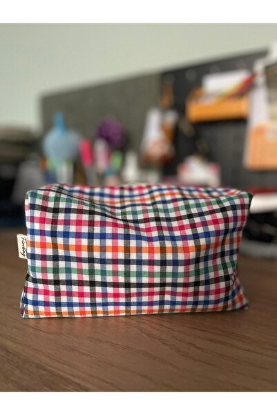 Fiorbag Чанта за грим с полка точки, многофункционална чанта