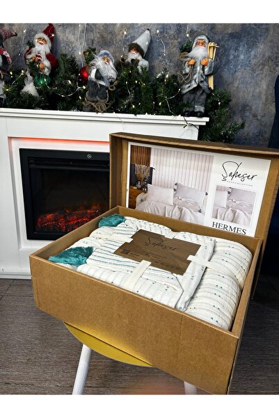 Hermes Shaheger Turquoise Bedding