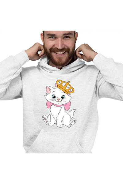 OEM Men's Hoodie Cats Aristocrat Marie Princess Queen Crown