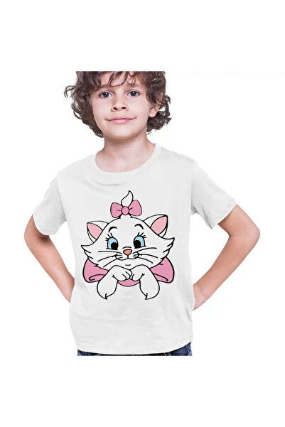 OEM Kids Boys' T-Shirt The Aristocrat Cats Marie the Little Cat
