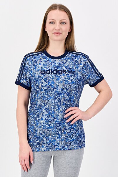 adidas Women Sportswear Fit Short Sleeve Training T-shirt, Multicolor