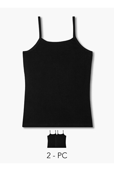 FAV Set of 2 - Regular Fit Tank Top with Spaghetti Straps