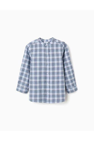 Ziddy Ls Shirt Cotton, Dark Blue