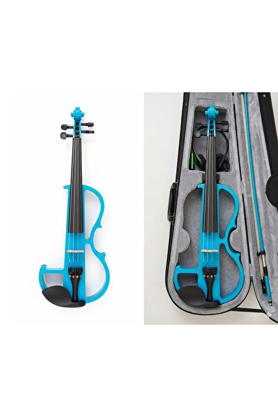 PAGANNINI VIOLINS VE110B Elektro Keman Seti. Siyah