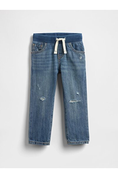 GAP Erkek Bebek Mavi Pull-On Slim Jean Pantolon