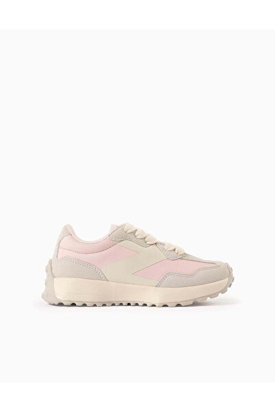 Ziddy Sneaker Tenis, Light Pink, 28