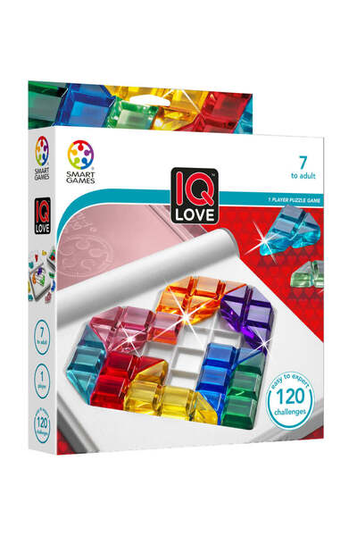 Smart Games IQ-Love Puzzler — Travel Puzzle Game