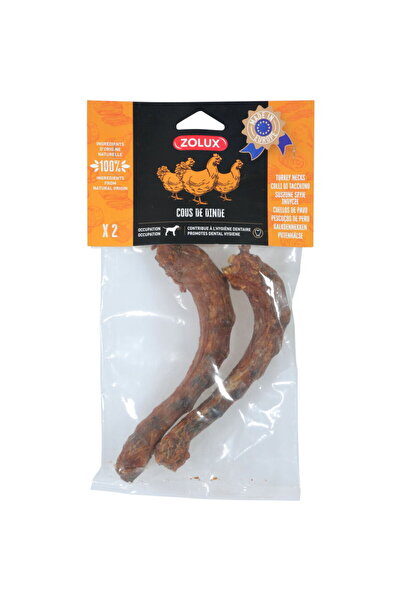 Zolux Recompensa pentru caini, gat de curcan, 100g
