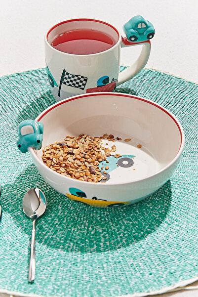 Paşabahçe Racing Car Seramik Kase