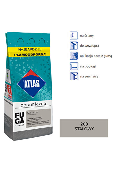 Atlas CHIT CERAMIC - oțel 203 5 kg