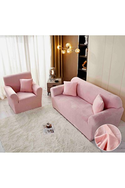 JOJO HOME Elastic Velvet cover, 3-seater sofa, 180cm -230cm