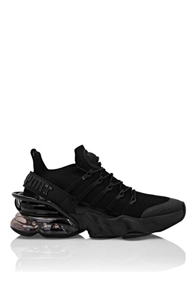 PL Plein Sport Tiger Attack//Gen.X.04 Runner Unisex Sneaker Siyah