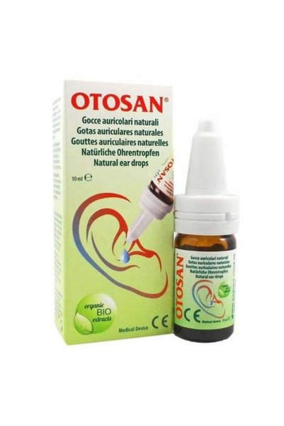 OTOSAN Natural Ear Drops With Organic Bio Extracts 10ml