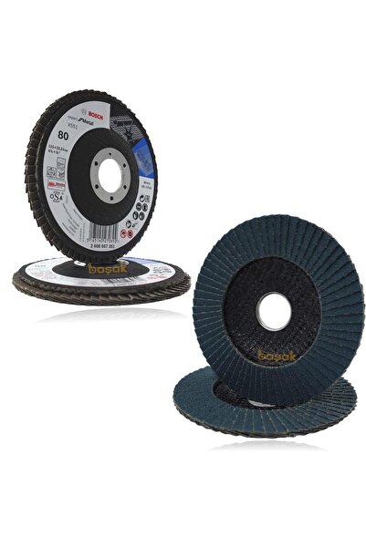 Bosch Expert 115 mm 80 Kum X551 Fiber Metal-Inox Flap Disk (1 Ad) 2608607351