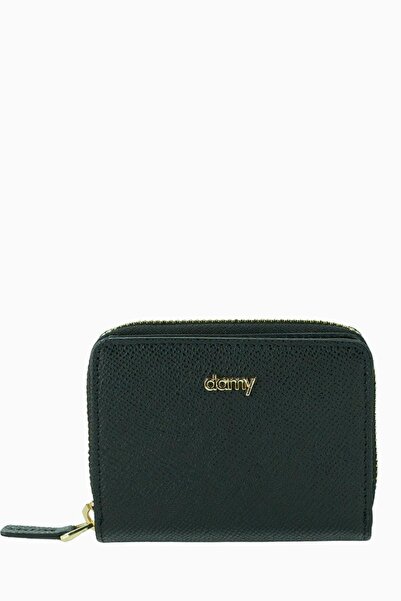 DAMY محفظة نسائية من الجلد الطبيعي 910 - أسود