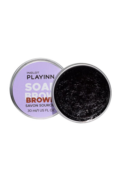 INGLOT صابونة حواجب بلاي ان من انجلوت - بني