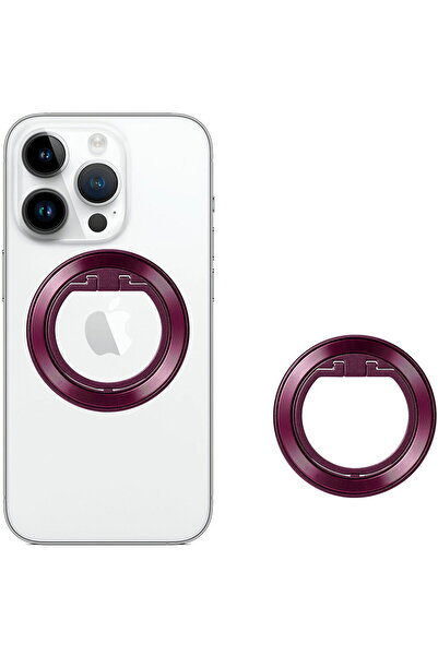 Techsuit Suport Rotund pentru Telefon - (MPR2) - Burgundy
