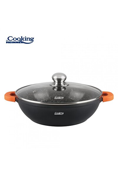 OEM CRATITA ALUMINIU+CAPAC 28X8 CM, 4.1L, DARK LINE, COOKING BY HEINNER