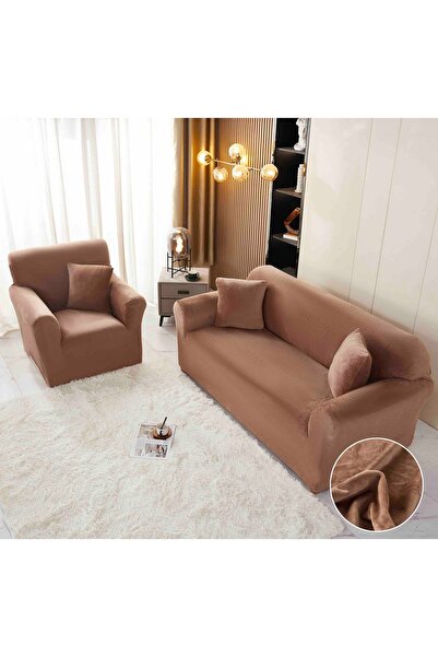 JOJO HOME Elastic Velvet cover, 3-seater sofa, 180cm -230cm