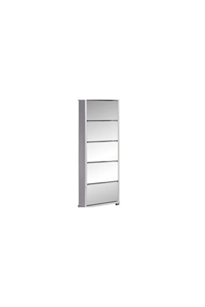Mobila ABC Shoe Cabinet with 5 Doors and Mirror