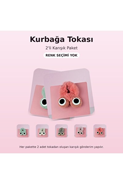 yordama Plush Frog Buckle – Mixed Set of 2