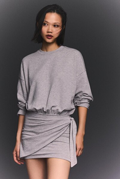 Bershka Modal efektli mini elbise