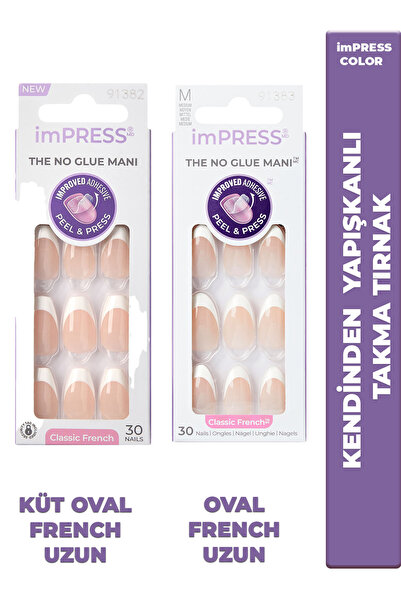 Impress Kendinden Yapışkanlı Takma Tırnaklar IFC02-03
