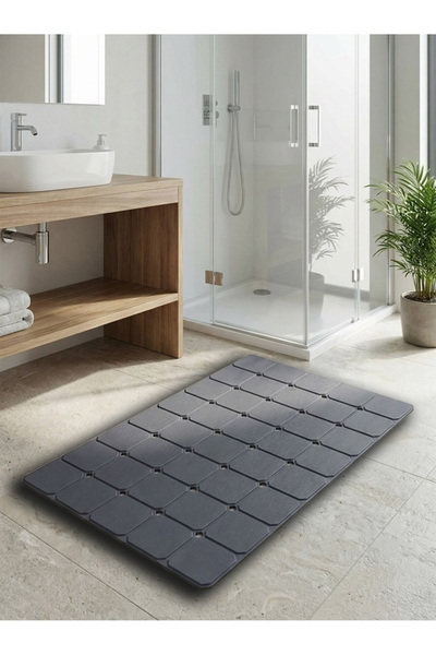 LİRAZON Foldable Mat with Suction Cups Non-Slip Shower Mat Foldable Water Abs...