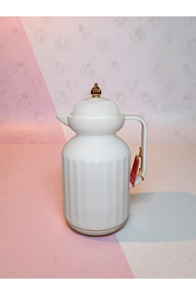 WDA Luxury Insulated Coffee Pot 1.0L – Vacuum Thermal Flask with Lid,